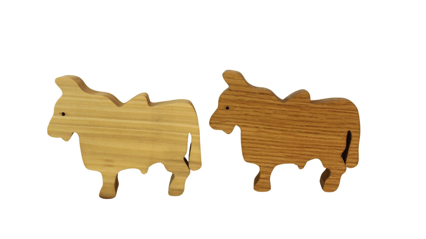 Interactive Wooden Toy Farm Set - Perfect for Pretend Play with Tractor, Wagon, Fence, and Animal Figures