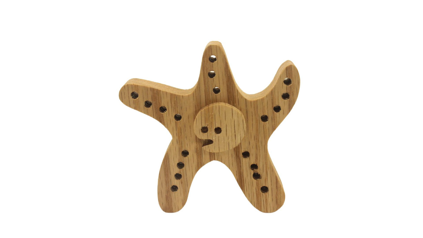 Sea creatures wooden toys: starfish, turtle, octopus, whale, shark. Teach your child about sea creatures with these handcrafted animals