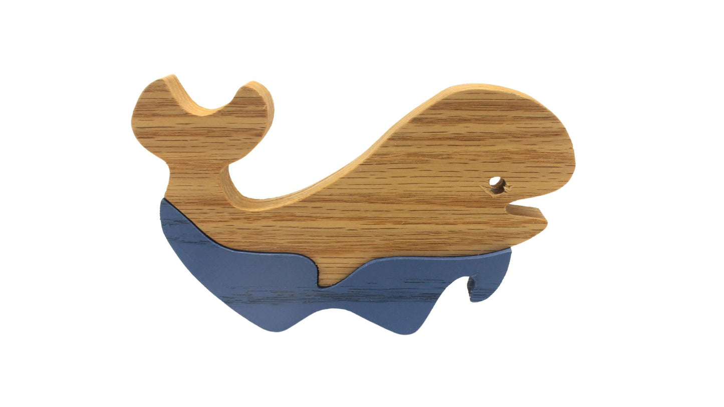 Sea creatures wooden toys: starfish, turtle, octopus, whale, shark. Teach your child about sea creatures with these handcrafted animals